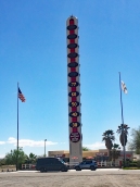 World's largest thermometer Baker, CA